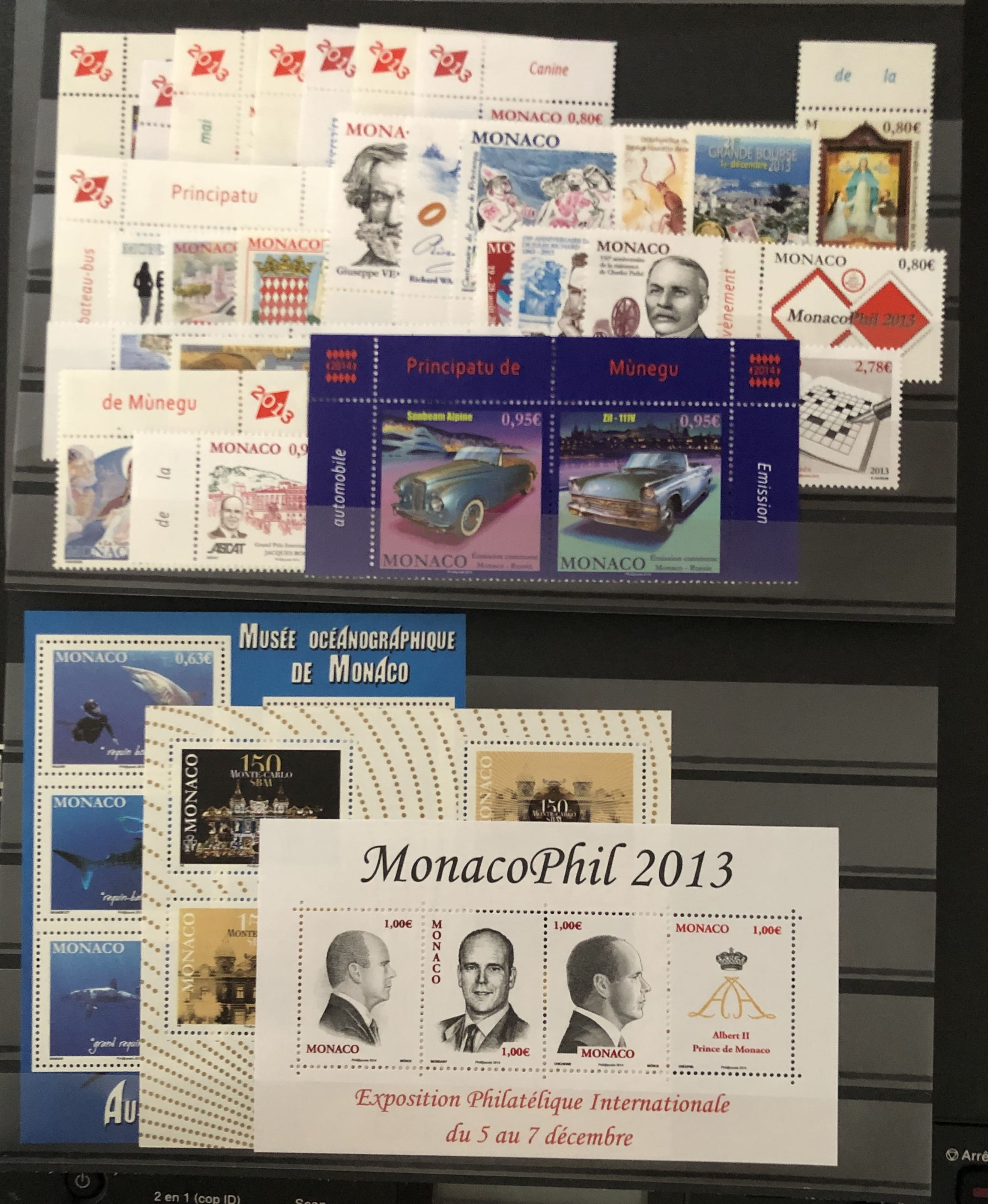 Monaco 2013 (N° 2858/2906)
