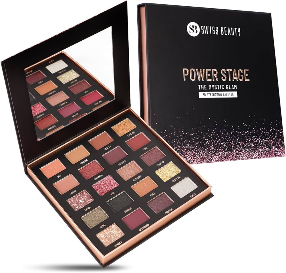 SWISS BEAUTY Powerstage Eyeshadow Palette 1 g