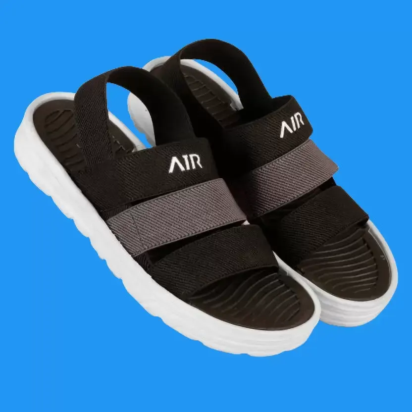 Slip-on Strappy Sandals For Boys Front View