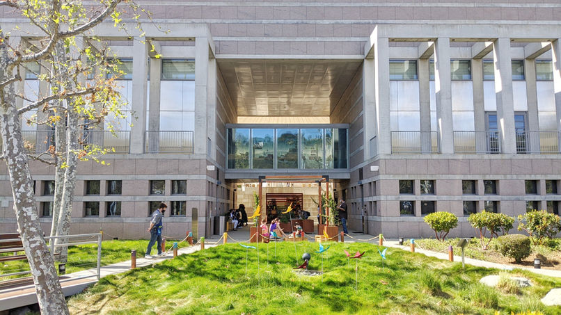 Informal learning environment and children's interactive garden "Noah's Outdoor Explorers" designed by ETCxDesign, Los Angeles