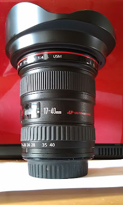 Canon 17-40 mm F4 L lens