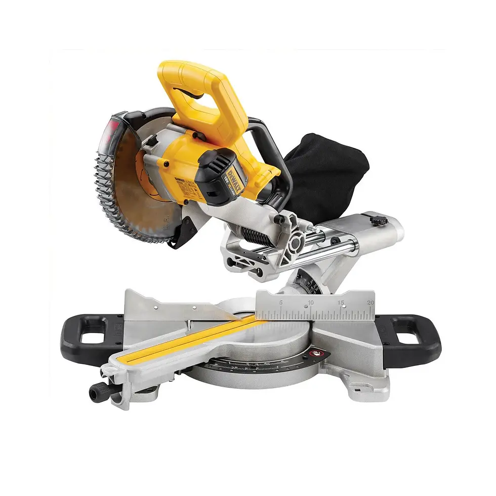 Thumbnail: DeWalt DCS365N 18V XR Cordless 184mm Slide Mitre Saw Bare Unit
