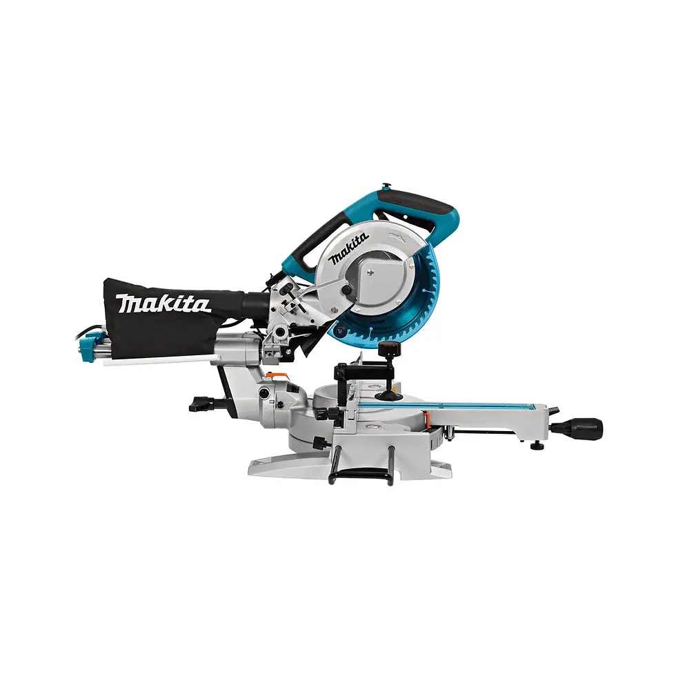 Thumbnail: Makita LS0815FLN 216mm Sliding Compound Mitre Saw 110V