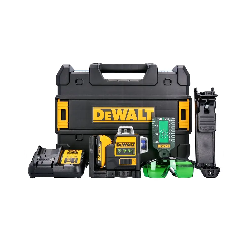DEWALT DCE089D1G-GB 12V 1 X 2.0AH LI-ION XR GREEN SELF-LEVELLING MULTI-LINE LASE