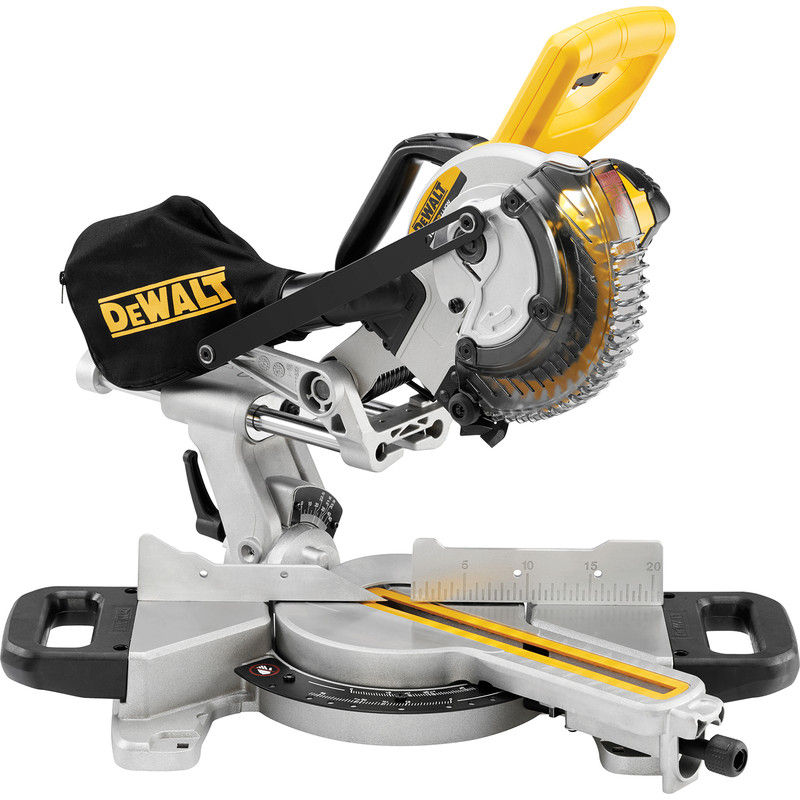DeWalt DCS365N 18V XR Cordless 184mm Slide Mitre Saw Bare Unit