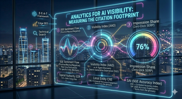 AI visibility analytics showing citation metrics and search signals | 10x Digital Marketing
