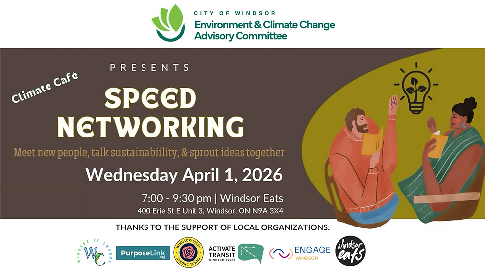 Climate Cafe | Speed Networking