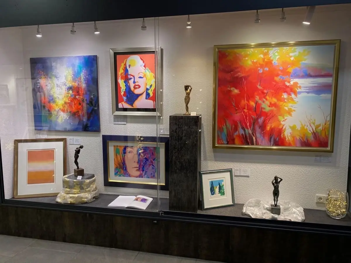 Galerie-Vogel-Heidelberg-Schaufenster-Passage-1