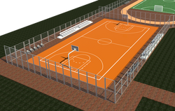 Баскетбольний майданчик