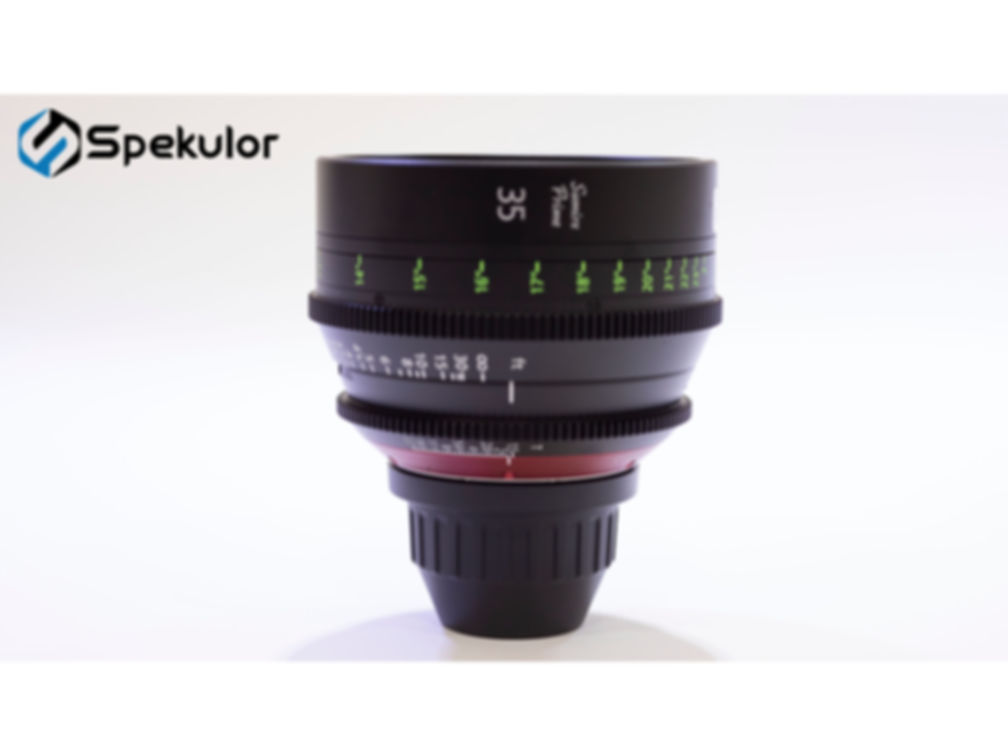 Canon Sumire 35mm T 1.5 Prime Lens