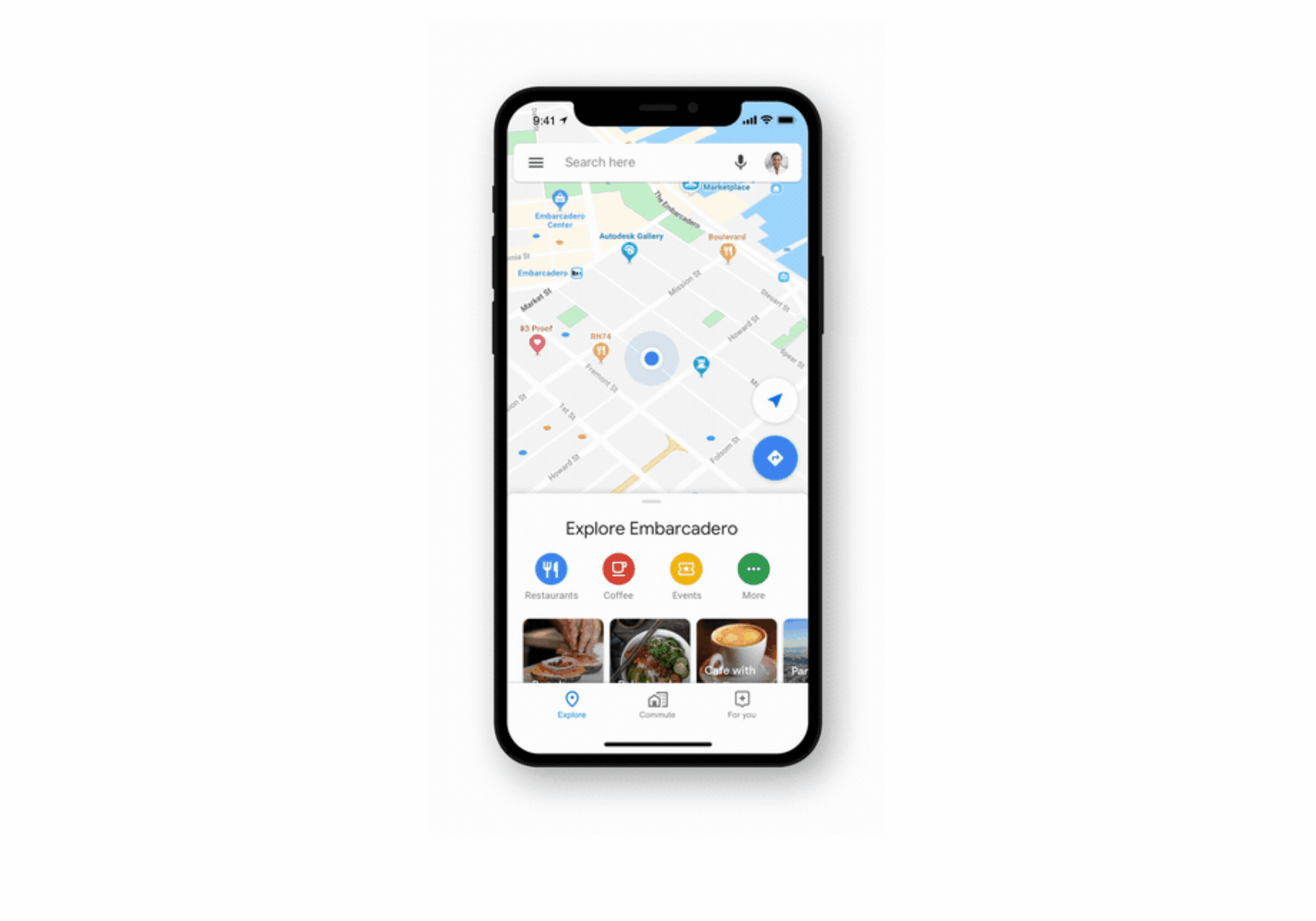 google maps mode incognito