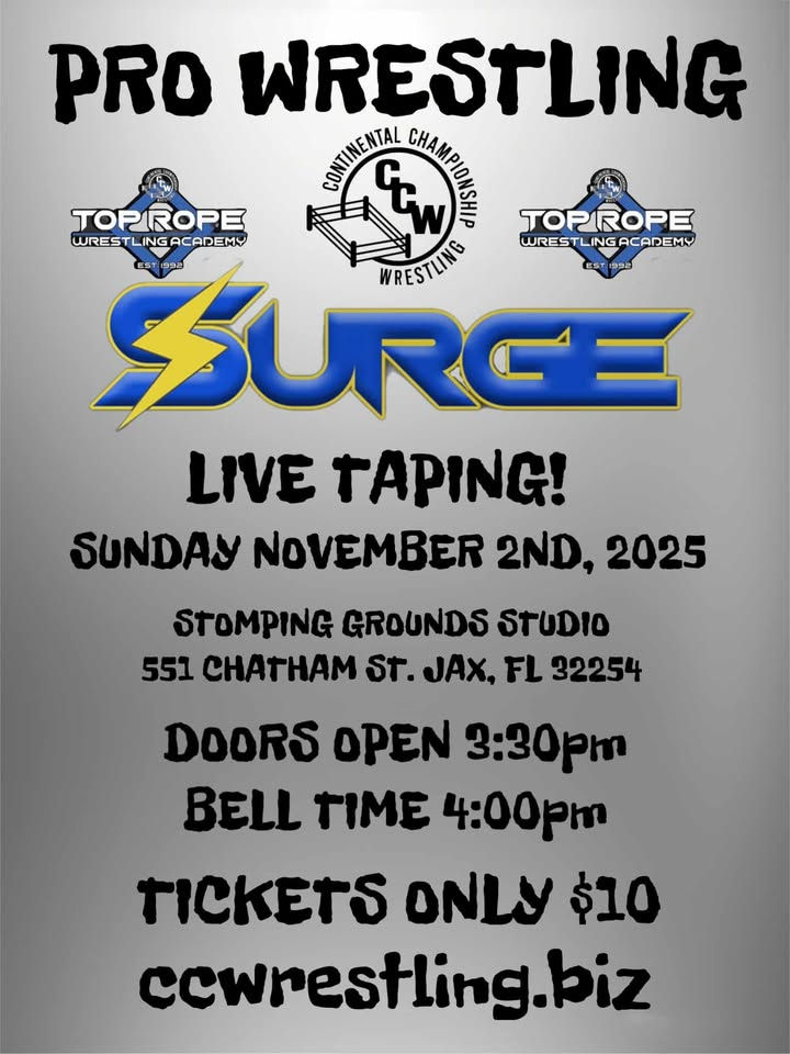 Pro Wrestling. Live Studio Taping
