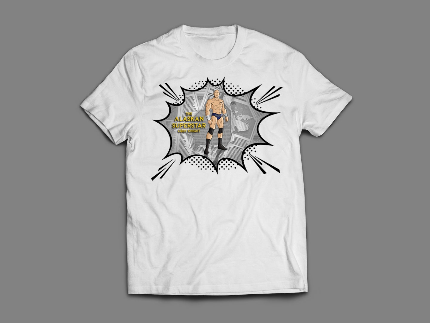 "Alaskan Superstar" Cody Knight Graphic T-Shirt