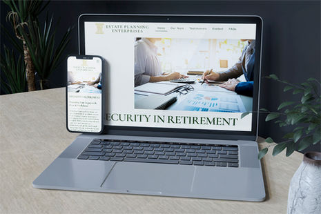 Estate Planning Enterprises website mockup