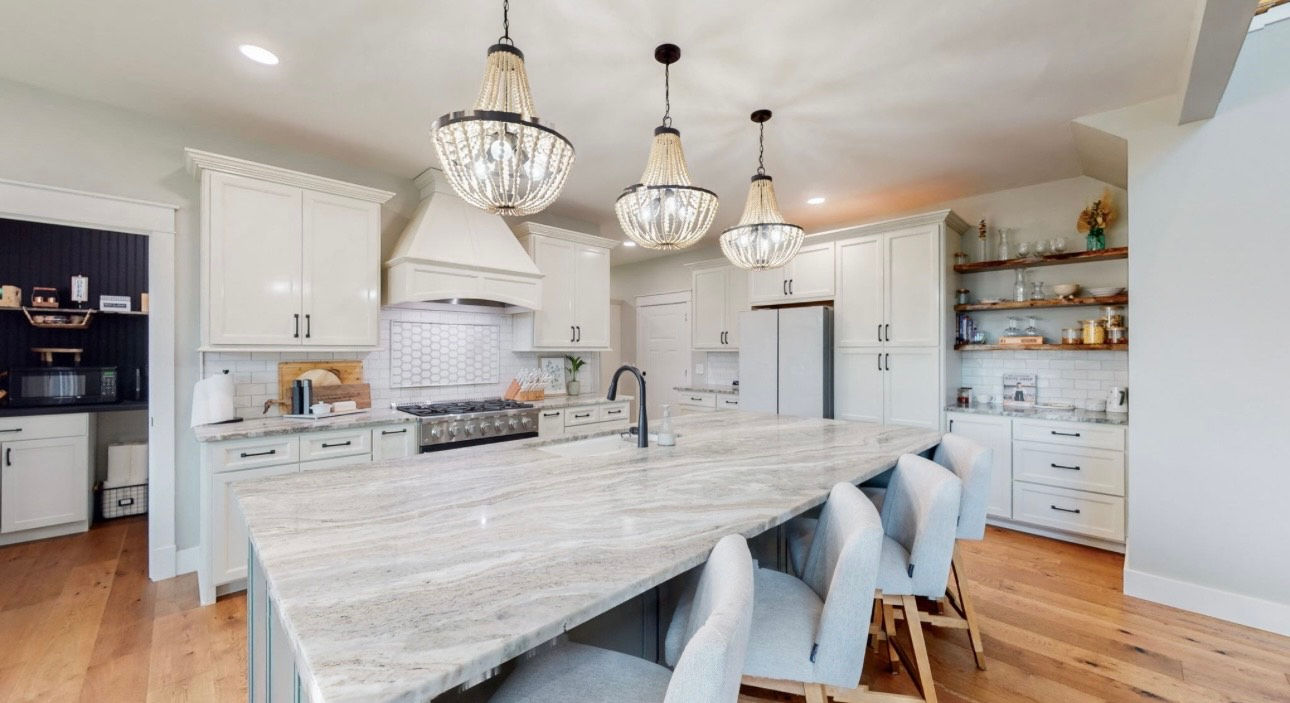 Custom kitchen by Blueprints Quality Homes