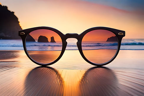 Polarized sunglasses at the beach.jpg