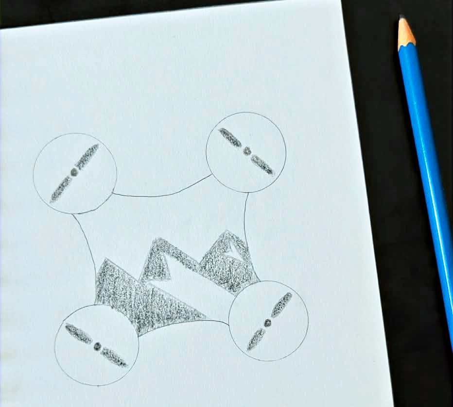 Mountain View AG Logo Sketching