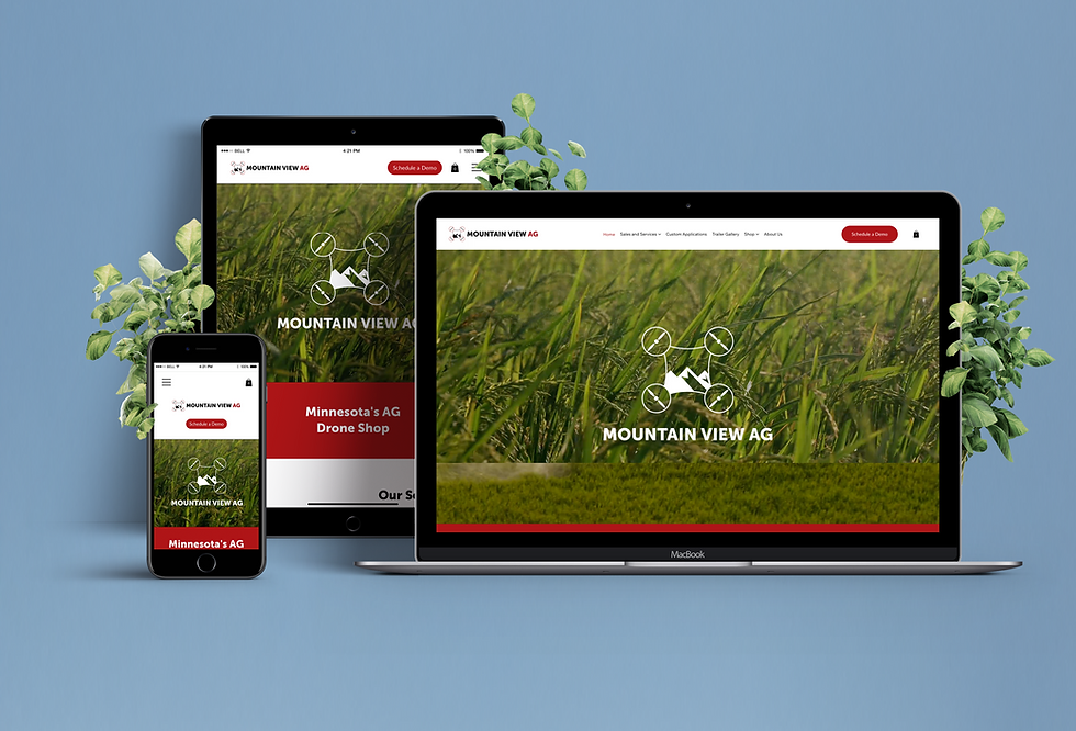 Mountain View AG Website Showcase Project Presentation