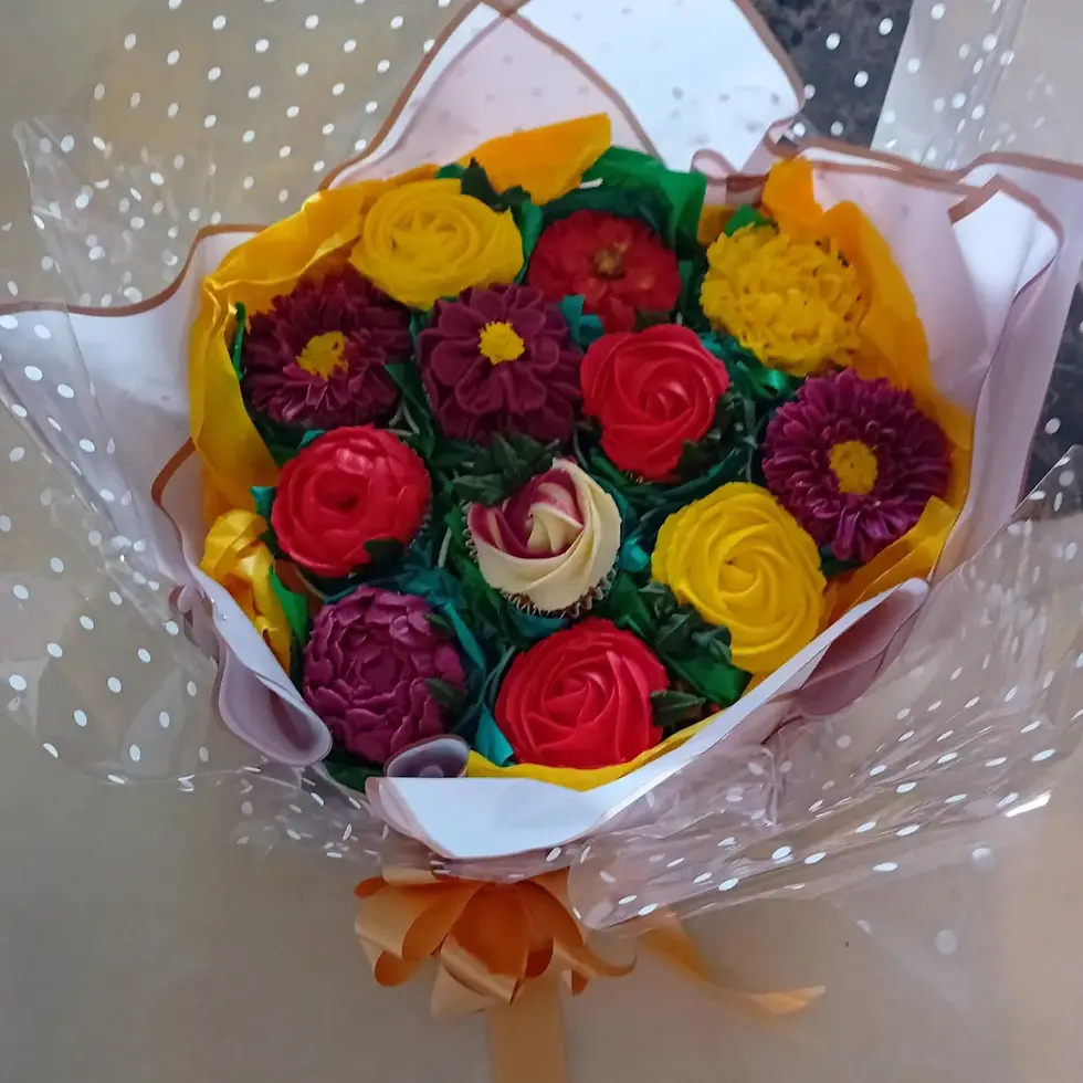 Thumbnail: 12 cupcake bouquet 