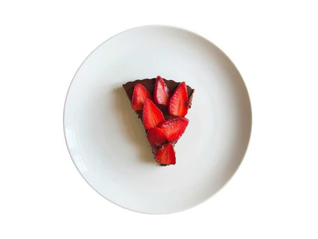 Chocolate Strawberry Oasis Pie