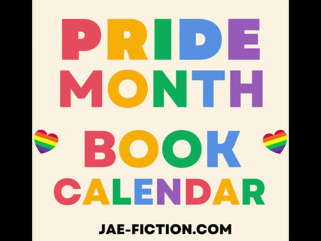 Jae's Pride Month Book Calendar