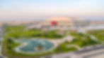 Aerial-photo-of-Al Bayt-stadium-landscape-architects-Glasson-Huxtable
