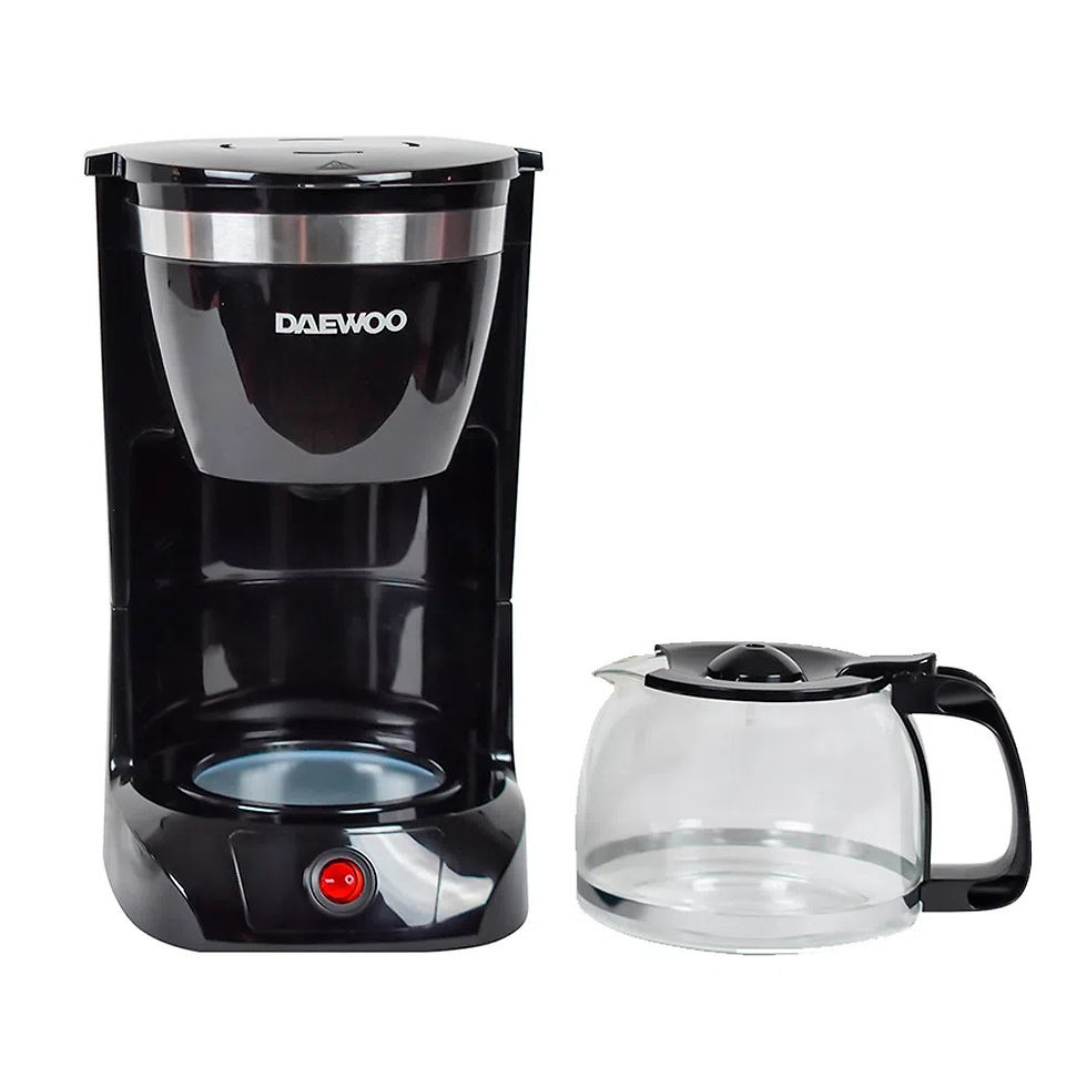 Miniatura: Cafetera Negra Daewoo Dcm-1859 1.25l 12 Tazas