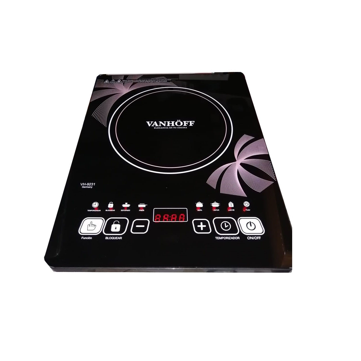 Cocina de Inducción VANHOFF VH-9231-negro