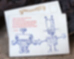 Wooden Printed Postcard 07