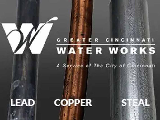 Worried about your lead pipes? The City of Cincinnati may be able to help.