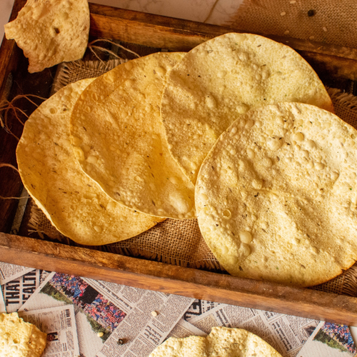 Jeera Cumin Pappadums