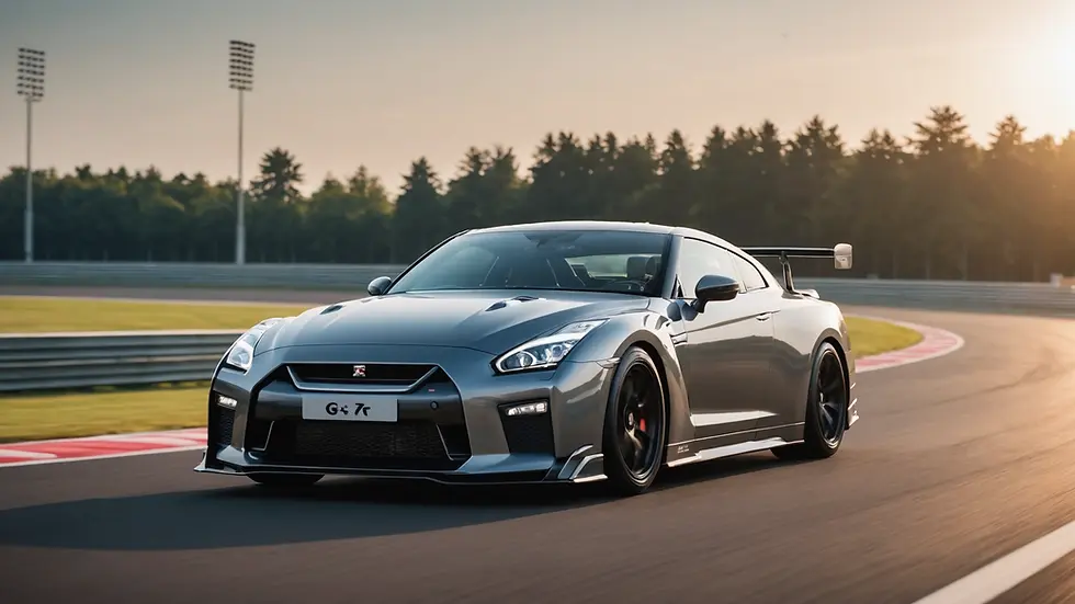 Nissan GT-R R35 on Track