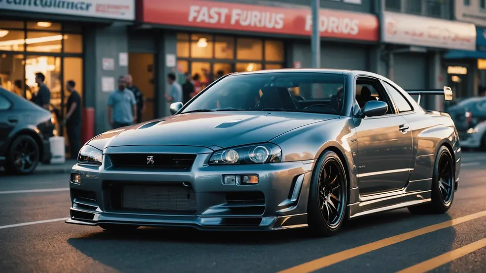 Nissan GT-R R34 in Fast & Furious