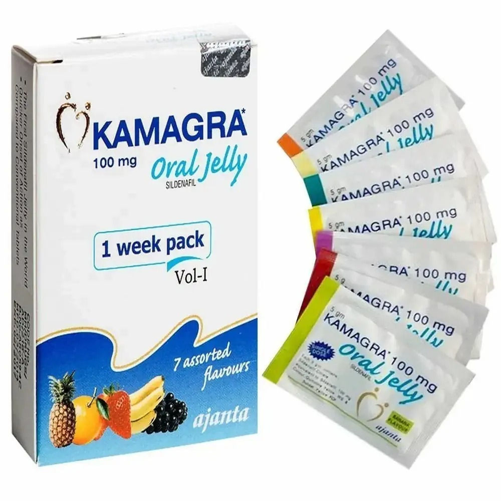 카마그라 오럴 젤리 Kamagra Oral Jelly 100mg 6box(총42포)