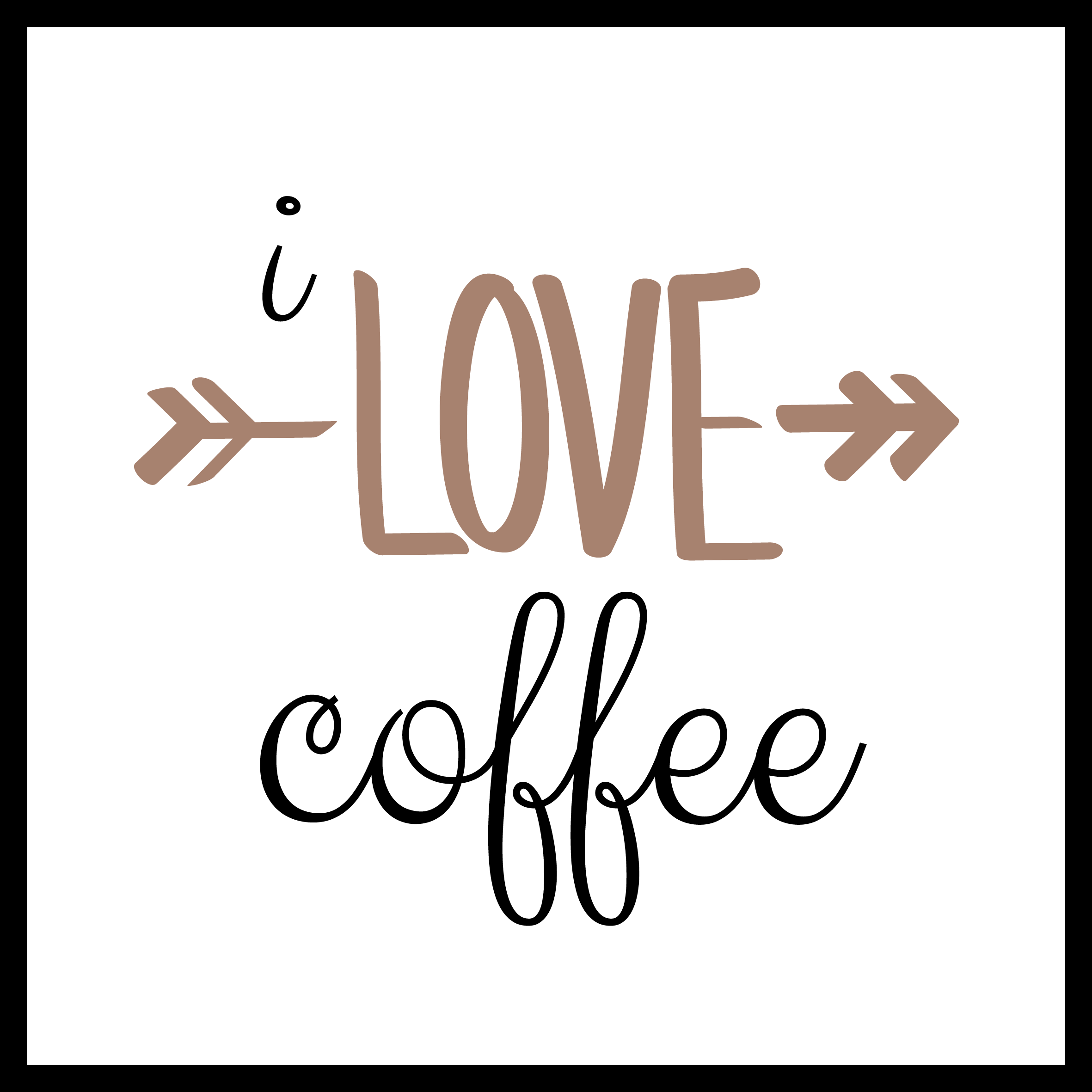 I love coffee