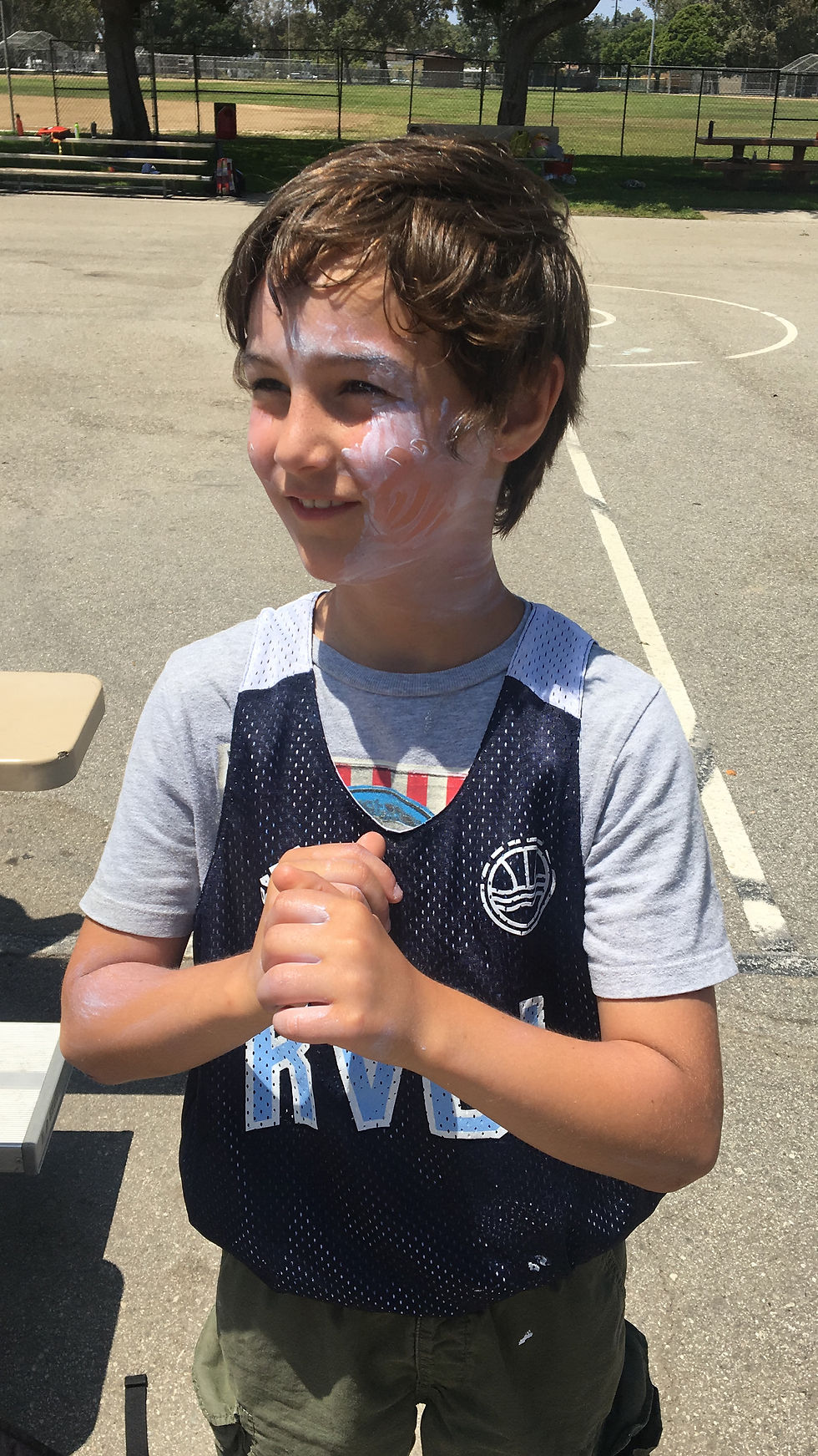 "I think I missed a spot..."