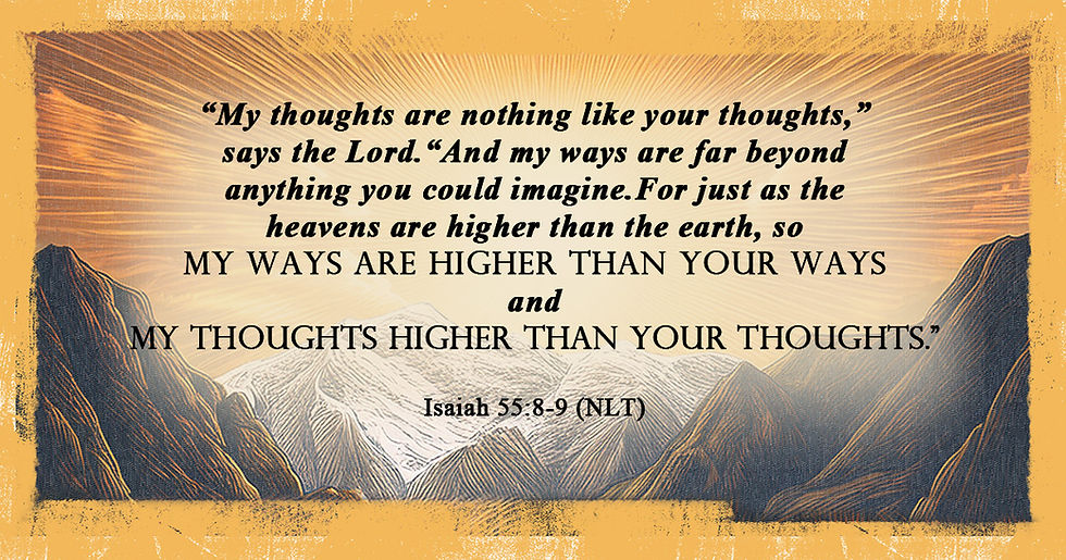 Who Is God to You When He Doesn’t Change It?