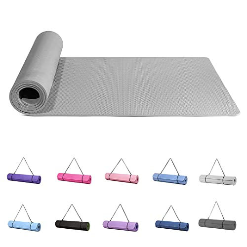 Thumbnail: TPE Non-Slip Yoga Mat – 6mm