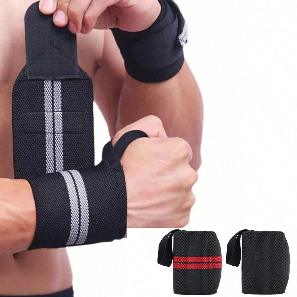 Adjustable Wrist Wraps – 2 Piece Set