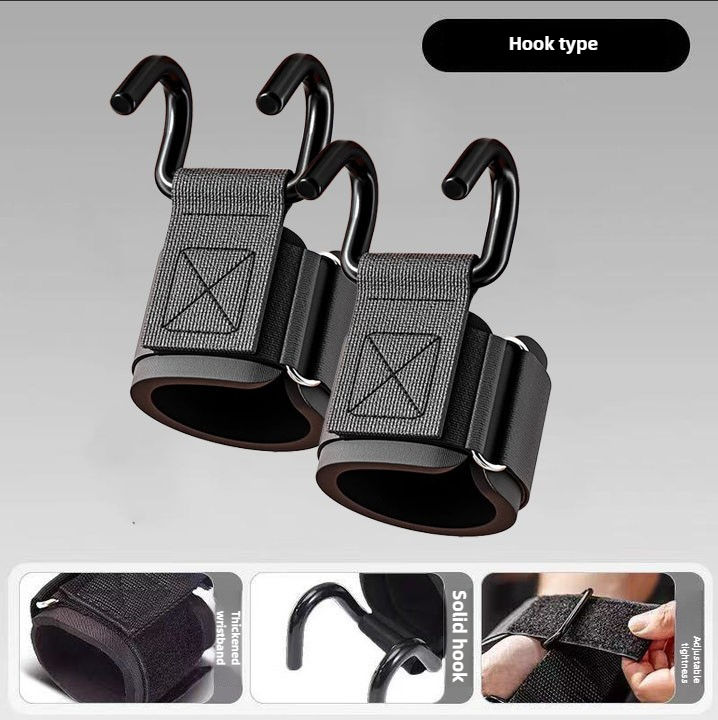 Thumbnail: Weightlifting Hooks with Wrist Wraps