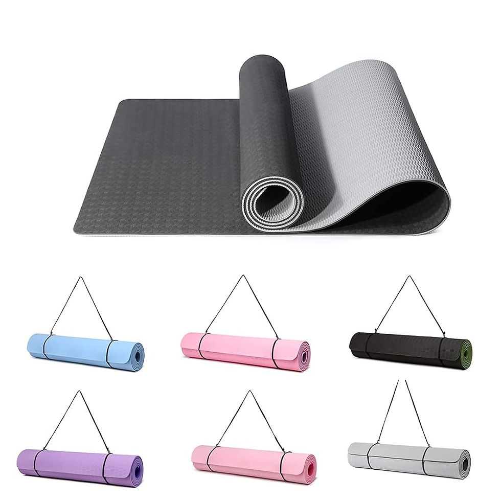 Thumbnail: TPE Non-Slip Yoga Mat – 6mm
