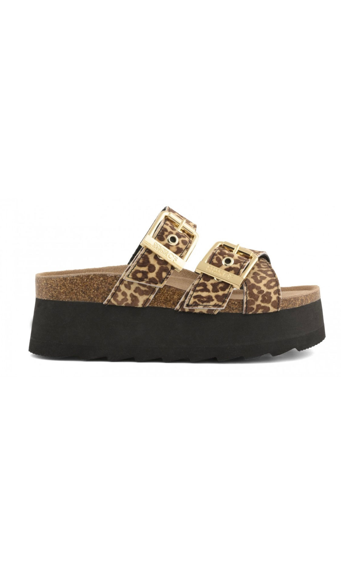 IRVI ANIMAL PRINT LEATHER PLATFORM