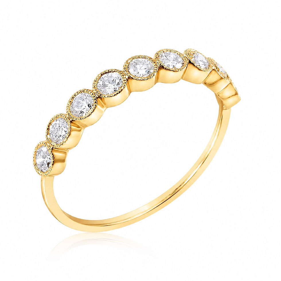 Thumbnail: Lab-Grown Diamond Eternity Band (0.54ctw) | Eternity Ring