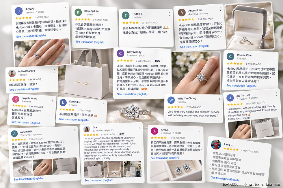 ragazza diamond customer trust and review testimonial
