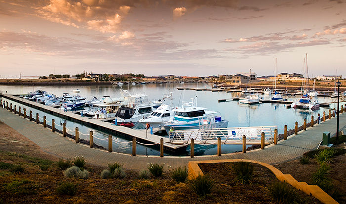 Marina berths