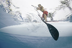 Guy on SUP