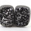 Thumbnail: Midnight Black Druzy Pair