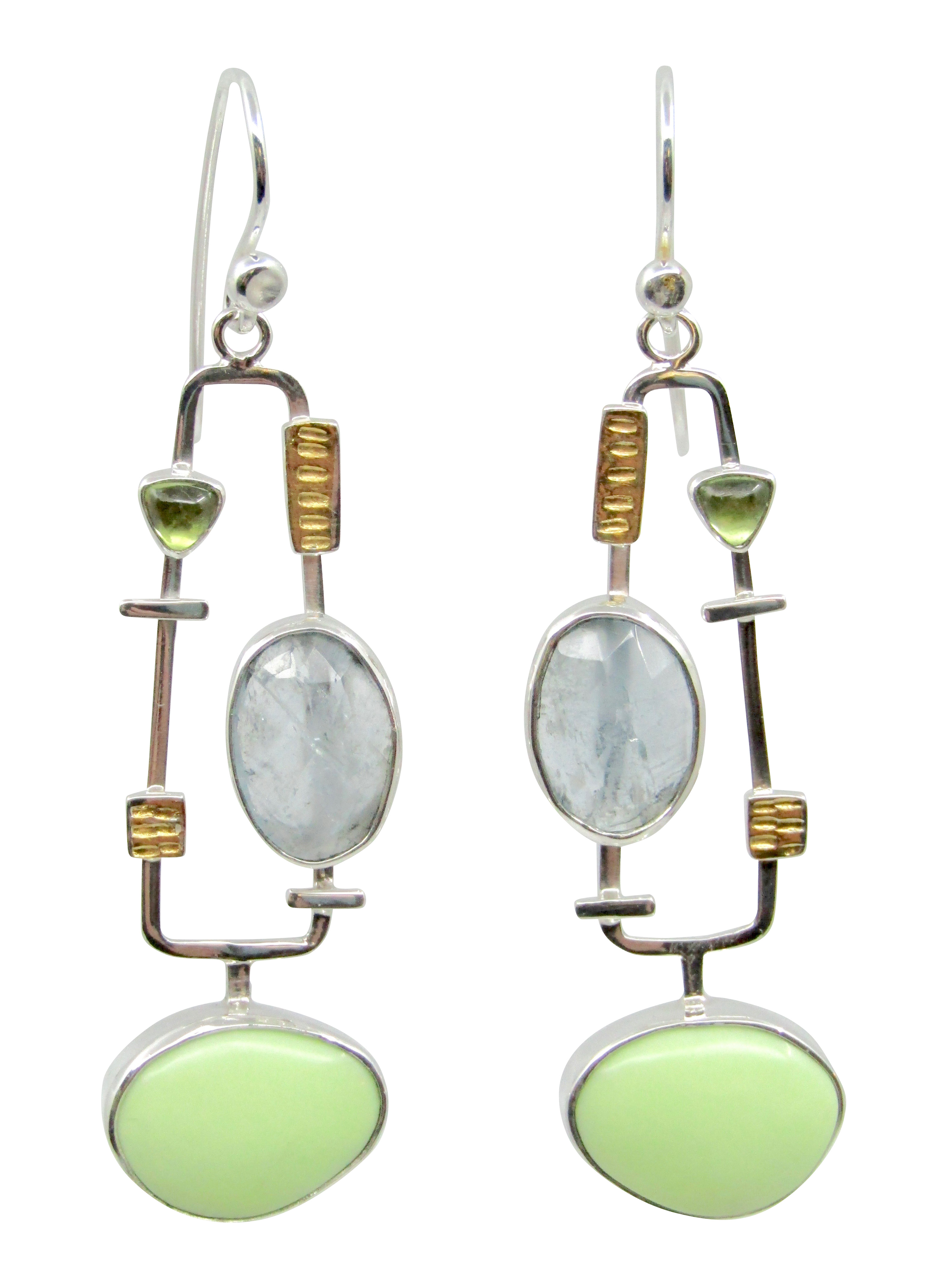 Lemon Chrysoprase Earrings