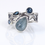 Thumbnail: Kyanite & Topaz Ring
