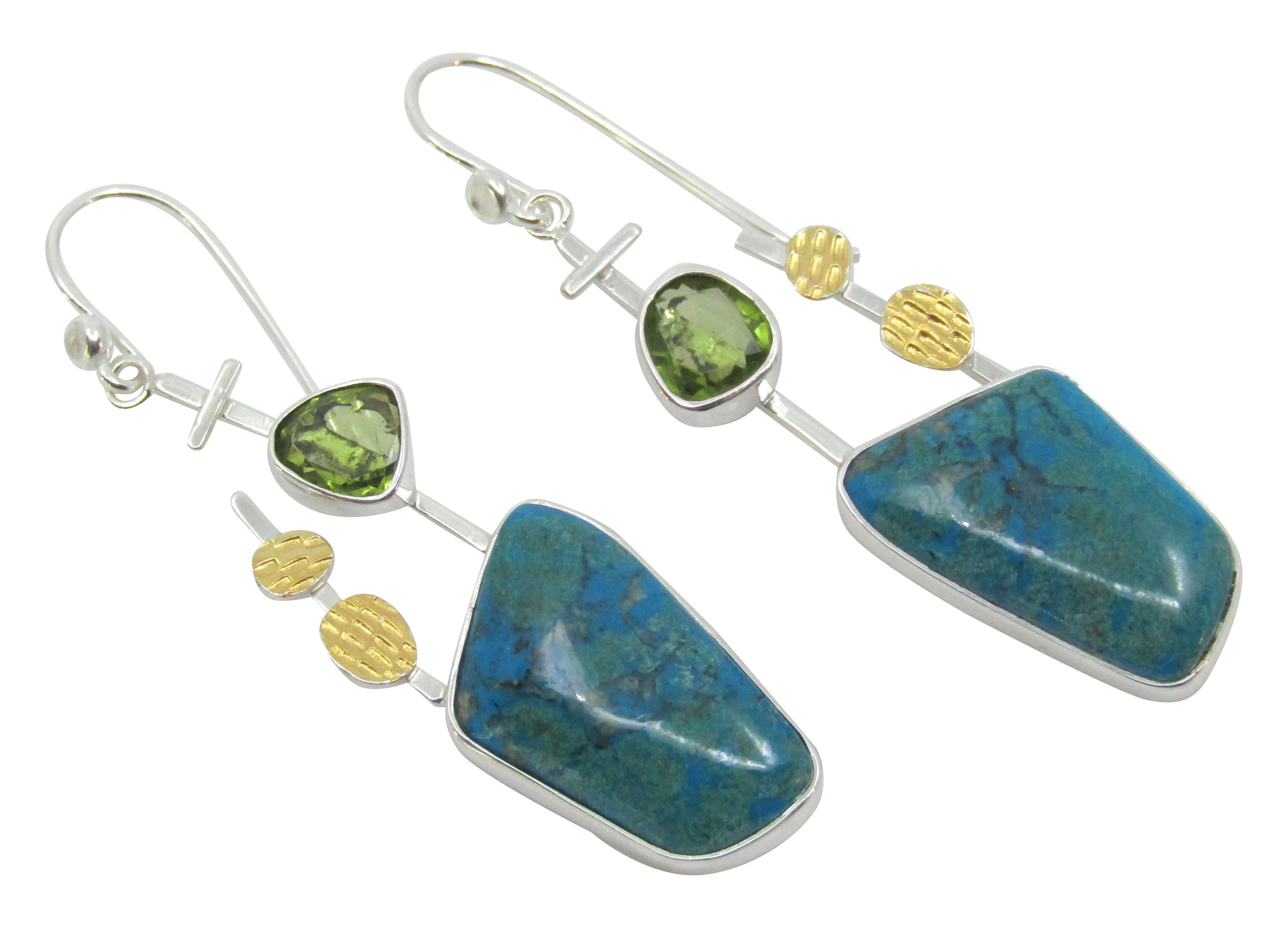 Chrysocolla Earrings